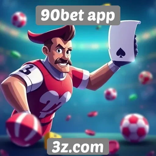 Variedade de jogos oferecidos pelo 90bet app